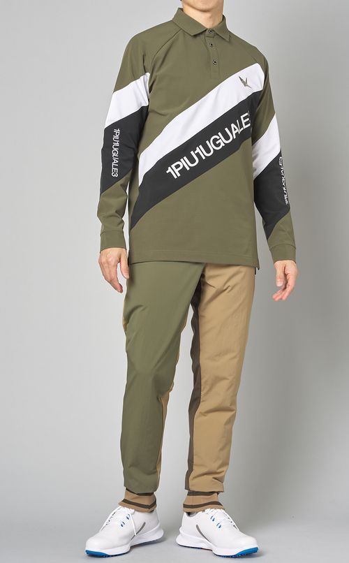 【手洗い可】クレイジーリブパンツ