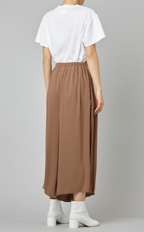 プリーツキュロットパンツ