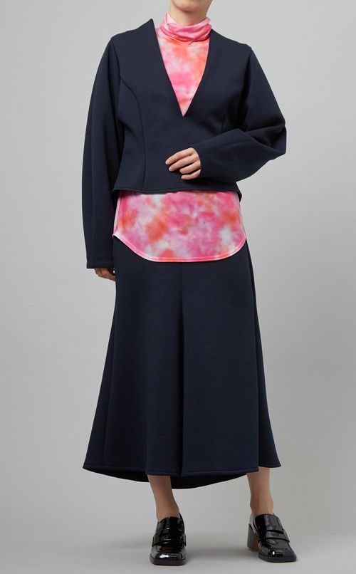 ストレッチVネックプルオーバー