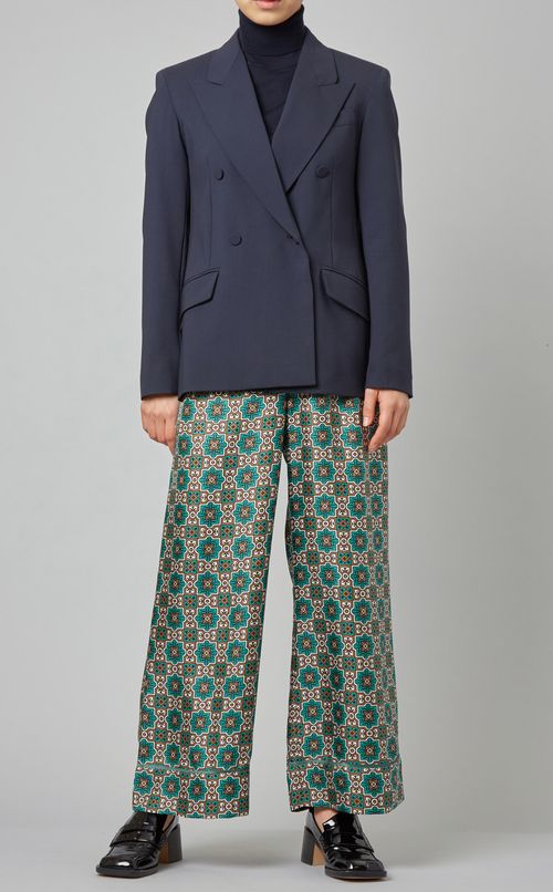 マルチプリントイージーパンツ