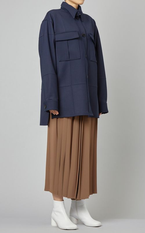 ダブルポケットシャツジャケット