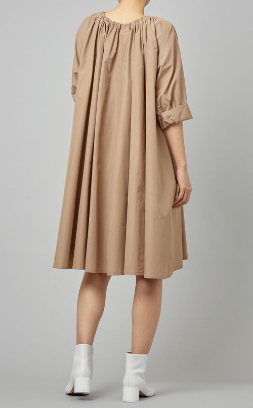 ギャザースモックミニワンピース