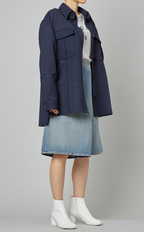 ダブルポケットシャツジャケット