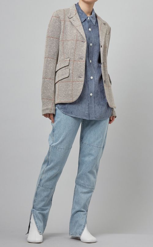 ソフトコーデュロイリラックスシャツ