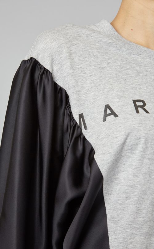 スウェットミックスカットソー