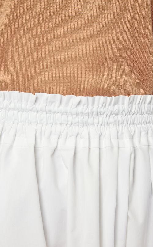 フラワーレースコンビスカート